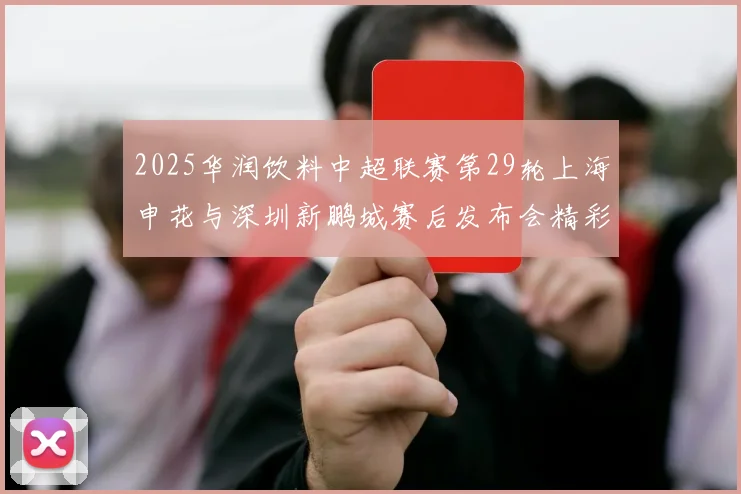 2025华润饮料中超联赛第29轮上海申花与深圳新鹏城赛后发布会精彩回顾与分析